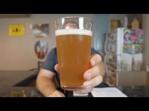 All Grain Homebrew NE IPA Tasting 3 Amarillo Azacca and Cryo Simcoe Hops