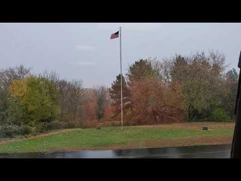 Wisconsin's First SNOW!! October 16th 2020 First Snow of the Year!