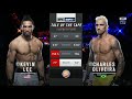 Oliveira Vs Lee 1 Ufc256