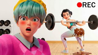 Download lagu VLOG: What Happened To Zoey?! 😱 Chocolate Disaster | SAJA Boys x Huntrix (KPDH Funny Moments) mp3