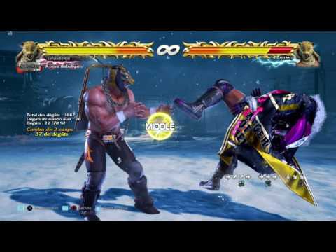 【TEKKEN 7】King basic combos