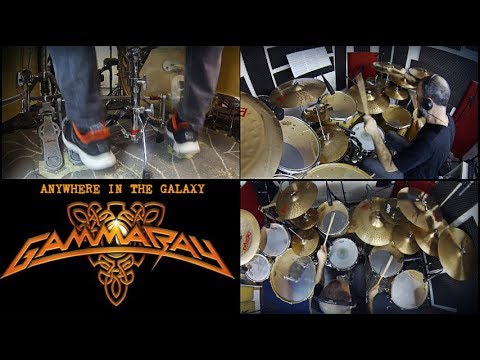 Gamma Ray - Anywhere in the Galaxy - Dan Zimmermann Drum Cover by Edo Sala