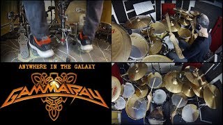 Gamma Ray - Anywhere in the Galaxy - Dan Zimmermann Drum Cover by Edo Sala