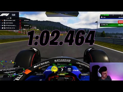 F1 25 Österreich Streckenführer! Nicolas Longuet 1:02.464!