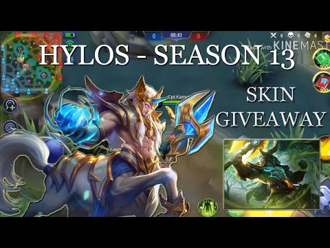 HYLOS - JUNGLE WATCHER SEASON 13 SKIN GIVE AWAY( ABILITIES AND IN GAME SPOTLIGHT )
