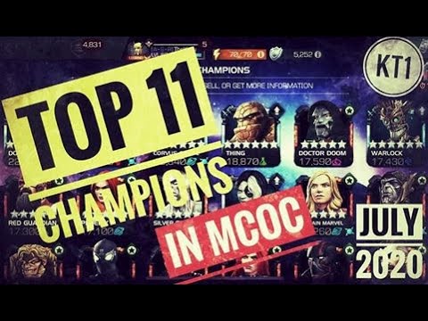 11 Best Champions In Marvel Contest Of Champions In July 2020!