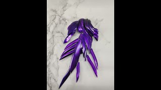 [分享] 偽電鍍紫？mg 模星飛翼 單邊翅膀+頭