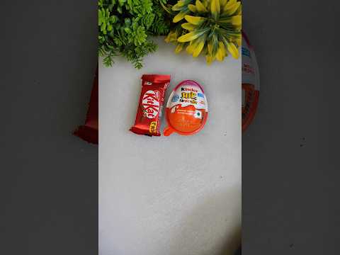 Kit Kat chocolate 🍫 & Lotte Jelly & kinder Joy Box #shortvideo #youtubeshorts