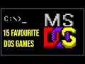 15 Favourite MS DOS Games UNFORGETTABLE MS DOS Games