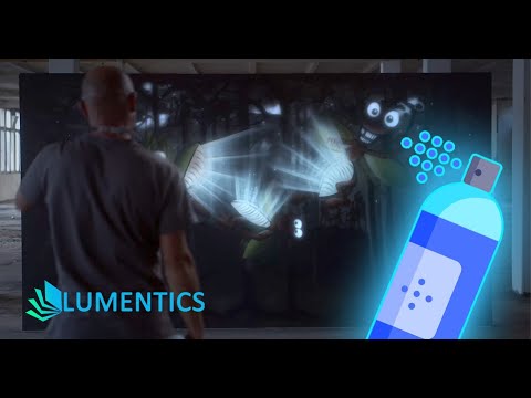 lumentics - Glow in the Dark Spray - Leuchtet im Dunkeln viele Stunden nach - Für Graffiti & Kunst