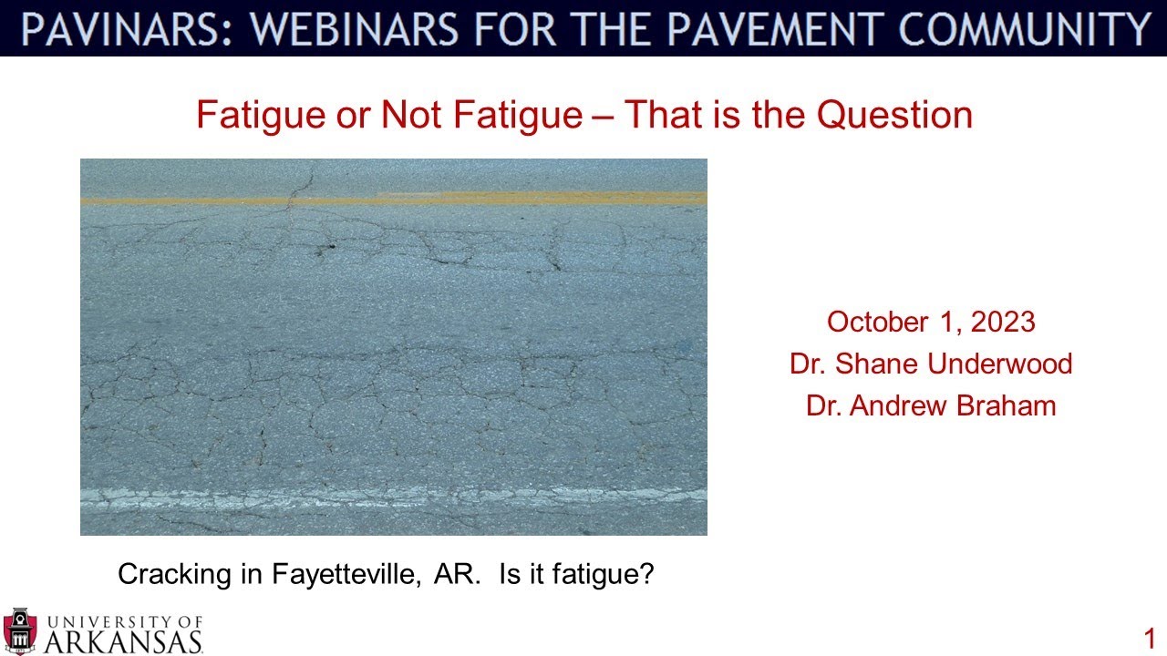 Pavinar: Fatigue or Not Fatigue – That is the Question