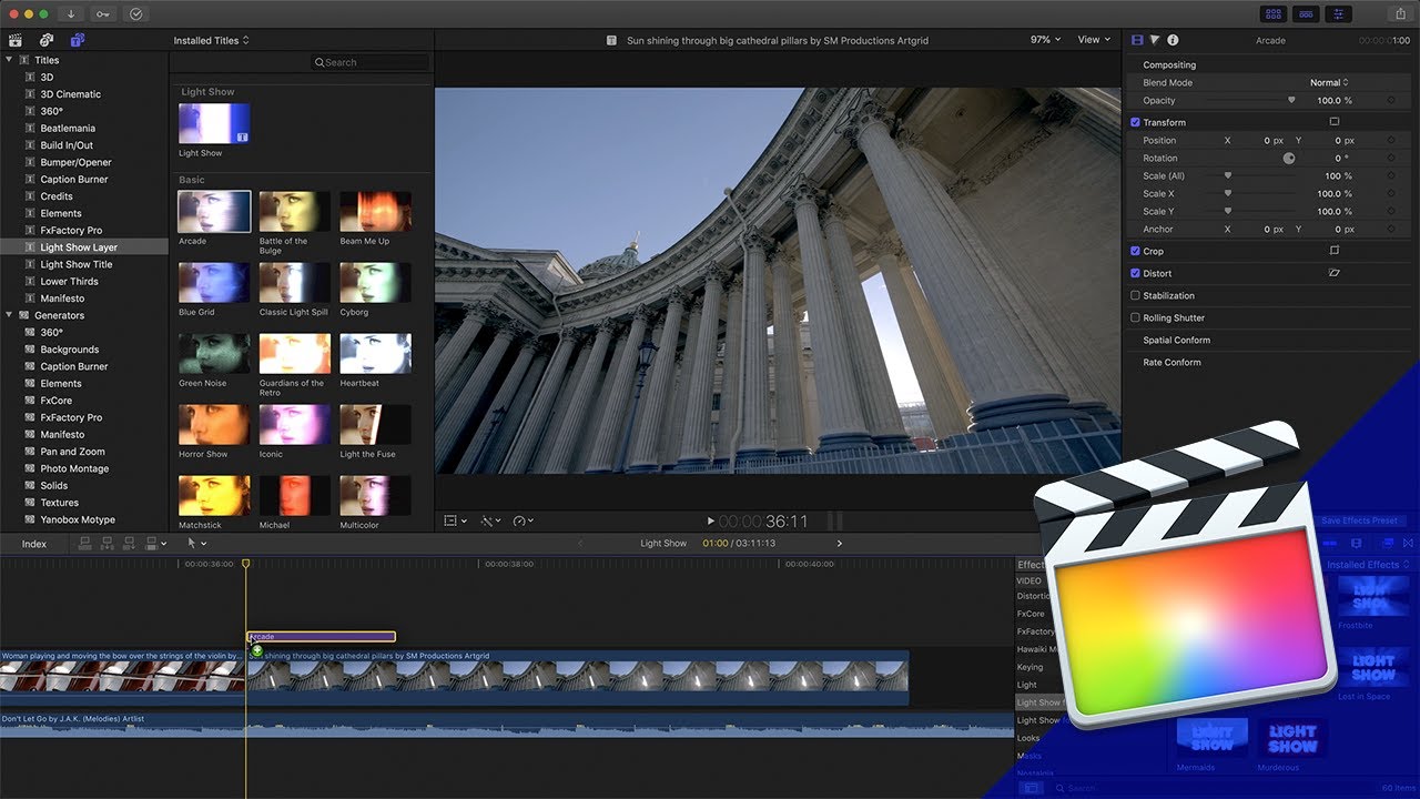 free special effects final cut pro