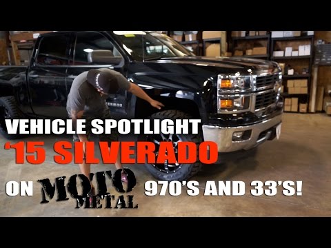 Spotlight - 2015 Chevy Silverado 1500 Leveled with Moto Metal 970's and 33's