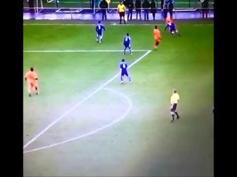 Worldgoal by Belgian supertalent Jules Vanhaecke of Club Brugge
