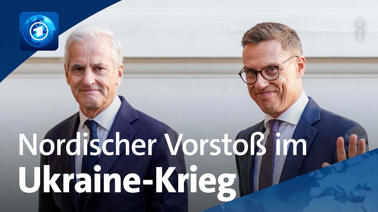 Krieg gegen die Ukraine: Norwegen und Finnland sprechen mit Putin