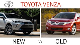 The new 2021 Toyota Venza vs old generations | Toyota Venza Evolution
