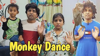 Monkey dance 🐒 🙈 | comedy video | funny video | Prabhu Sarala lifestyle