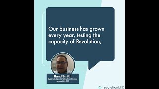 RevolutionEHR Testimonial - EyeSmith Discusses Reliability & Scalability
