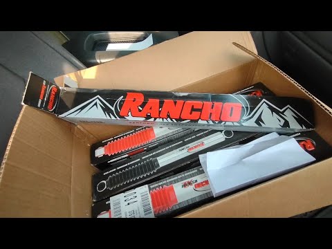 INSTALLING RANCHO 5000X SHOCKS ON MY SILVERADO!!!