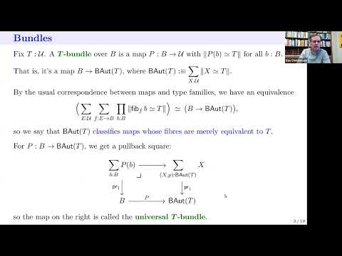 Dan Christensen, Sphere bundles and their invariants