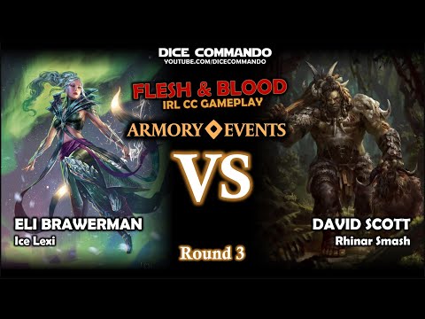 Flesh and Blood TCG | Armory Classic Constructed Tournament | Round 3