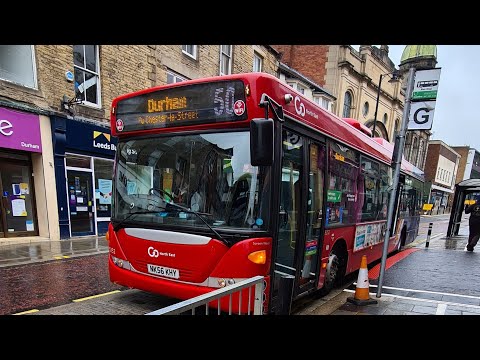 🚍*Beast* Go North East 5252 NK56 KHY Scania Omnicity N230UD