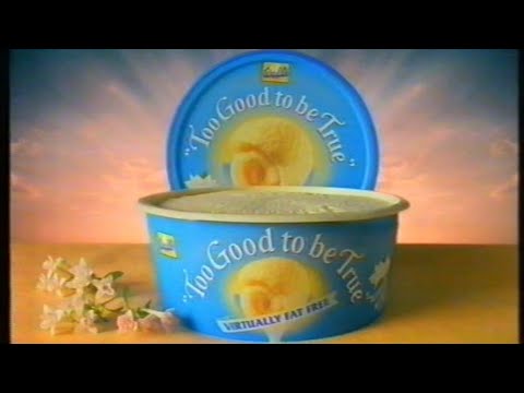 Wall's "Too Good To Be True" advert - Broadcast 15th May 1996 ITV (UK)
