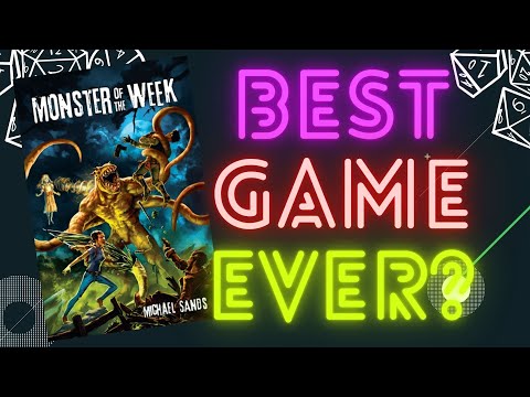 Why Monster of the Week is Actually the Best RPG