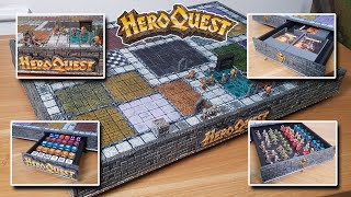 This HeroQuest Board has EVERYTHING - Lighting, Storage & More