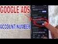 How To Find Google Ads Adwords Account Number