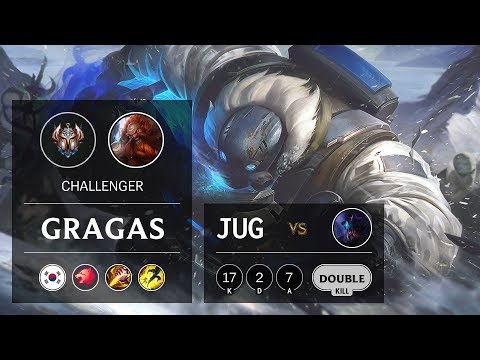 Gragas Jungle vs Rek'Sai - KR Challenger Patch 9.23