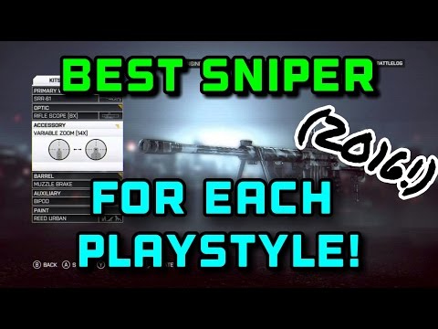 BEST SNIPER RIFLE IN BF4! (2021) - Battlefield 4