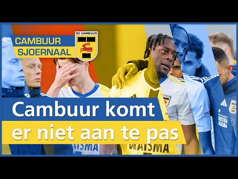 Cambuur krijgt geen voet aan de grond tegen Volendam | CAMBUURSJOERNAAL