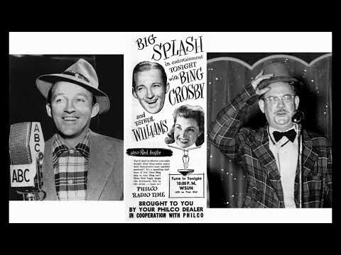 Red Ingle and his band on the Bing Crosby Philco radio show perform "Nowhere"