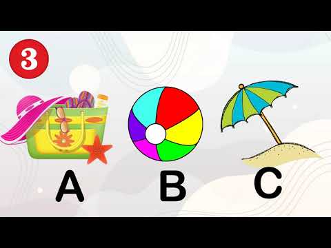 Summer Vocabulary and Summer Vocabulary Game
