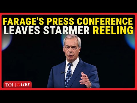 Nigel Farage Holds EMERGENCY Press Conference After Labour’s SHOCK Plan | Reform UK | UK News LIVE