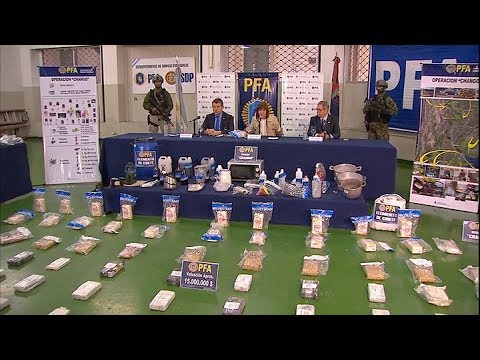 Secuestran 70 kilos de cocaína en el "Operativo Chango"