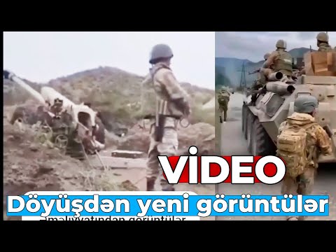Döyüşdən yeni görüntülər: Ordumuzun irəliləməsi