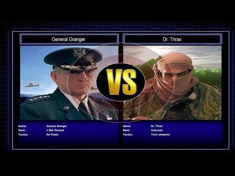 Generals Zero Hour, Multiplayer 1vs1, USA Air Force vs GLA Toxic, Killing Fields Game 2