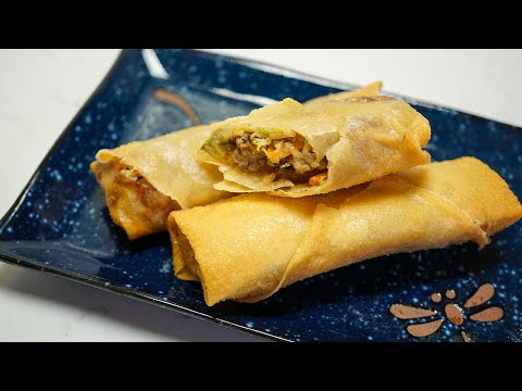 Chinese Spring Rolls: Edible Gold Bars for Luck and Fortune.