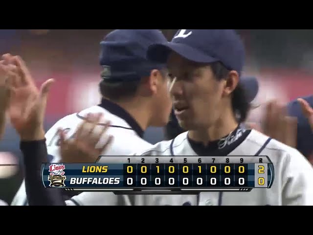 【9回裏】ライオンズ岸 5安打完封!! 自己最多に並ぶ13勝目!! 2014/9/23 Bs-L