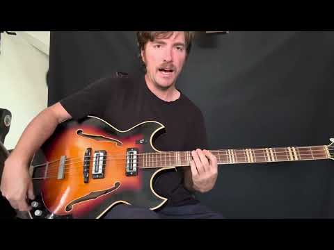 Hofner 500/8M Ambassador Bass 1969 - Sunburst image 20
