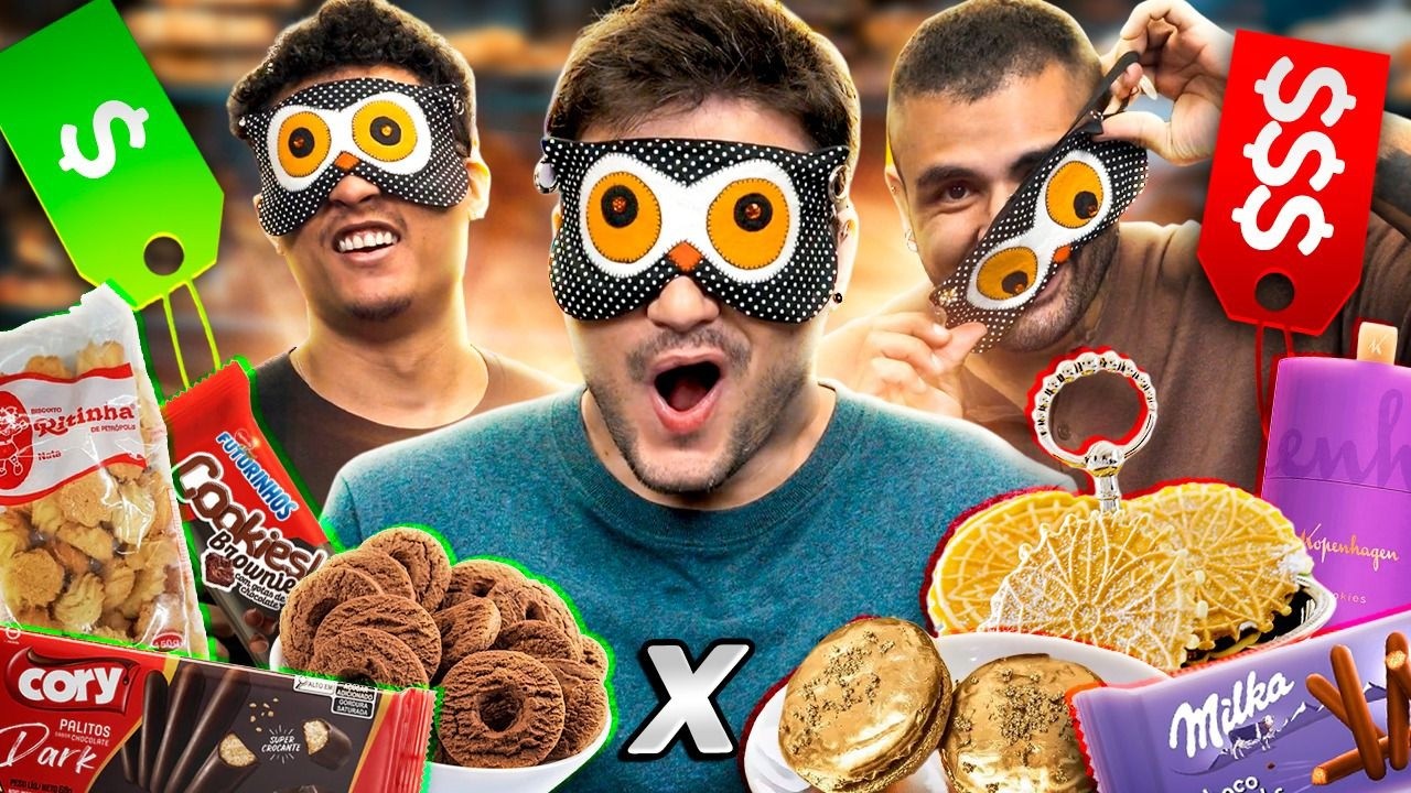 BISCOITO CARO vs. BARATO - Quem acerta?