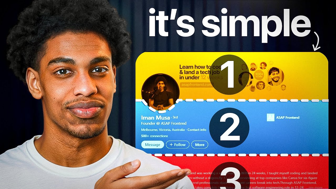 How To Build a Junior Developer LinkedIn Profile That Gets You HIRED [FULL GUIDE]