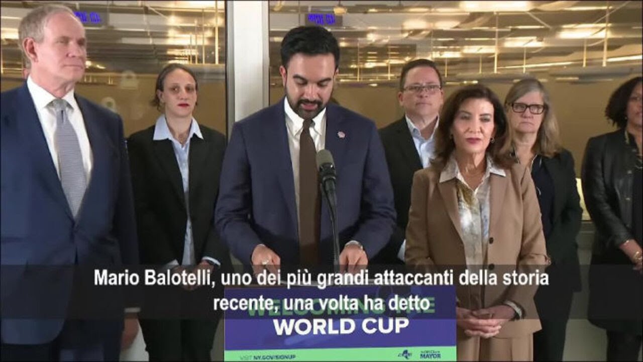 Sindaco di New York Mamdani cita Balotelli: Non esulto quando segno sto solo facendo mio lavoro