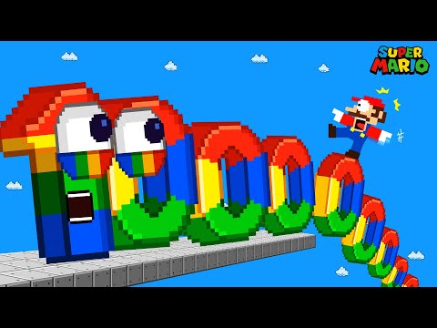 Wonderland: BIG NUMBER | Mario plays with The Biggest Numbers! Joining Up Special Amazing Maze