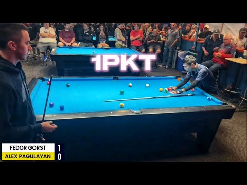 FEDOR GORST 🆚 ALEX PAGULAYAN | ONE POCKET - RACE TO 5 BUFFALO'S PRO CLASSIC