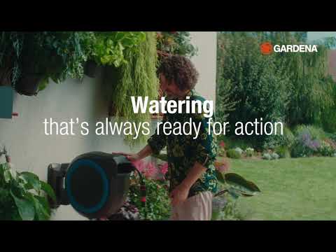 Ritė su žarna Gardena 30m RollUp L g video