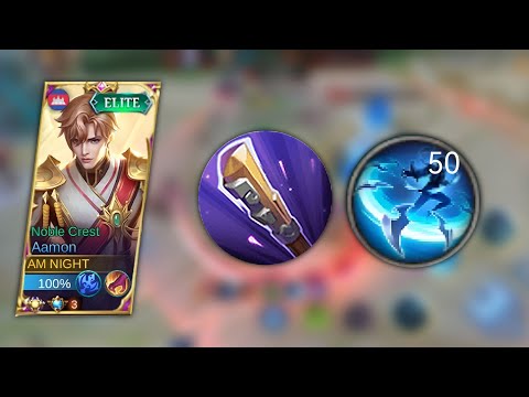 AAMON + GOLDEN STAFF BUILD - ONE SHOT DELETED🔥 AAMON BEST BUILD 2022 🔥 MOBILE LEGENDS
