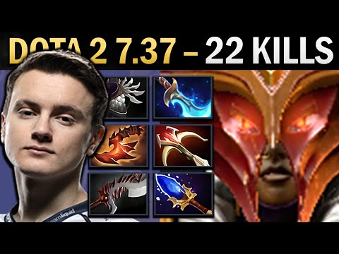Legion Commander Dota 7.37 Miracle with 22 Kills and Daedalus - TI13